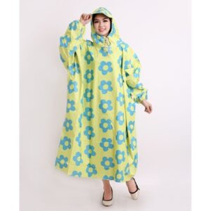 Áo mưa bít họa tiết hoa