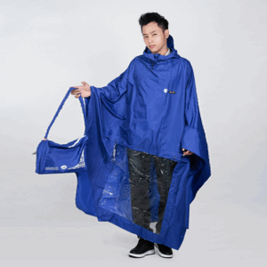 Áo mưa cánh dơi 1 đầu xanh